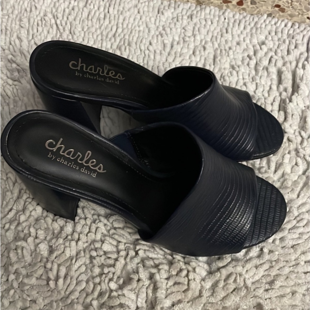 Charles By Charles David Mule Platform Sandal Siz… - image 4